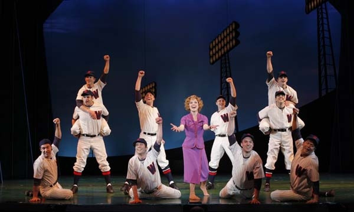 Nancy Anderson and Cast of DAMN YANKEES at 
