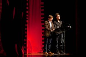 Rory O'Malley and Gavin Creel @ BroadwayWorld Rory O'Malley and Gavin Creel Photo