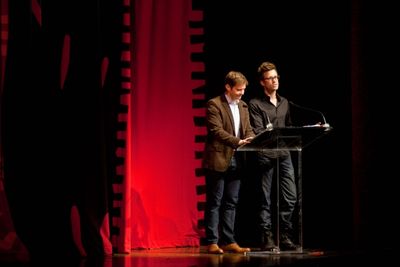 Rory O'Malley and Gavin Creel Photo