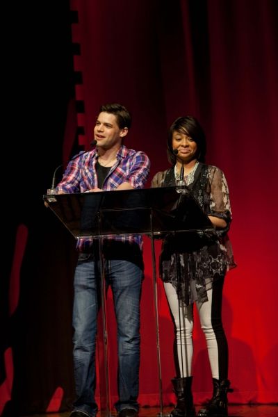 Jeremy Jordan and Raven-Symone Photo