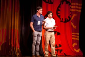 Jerry O'Connell and Corbin Bleu @ BroadwayWorld Jerry O'Connell and Corbin Bleu Photo