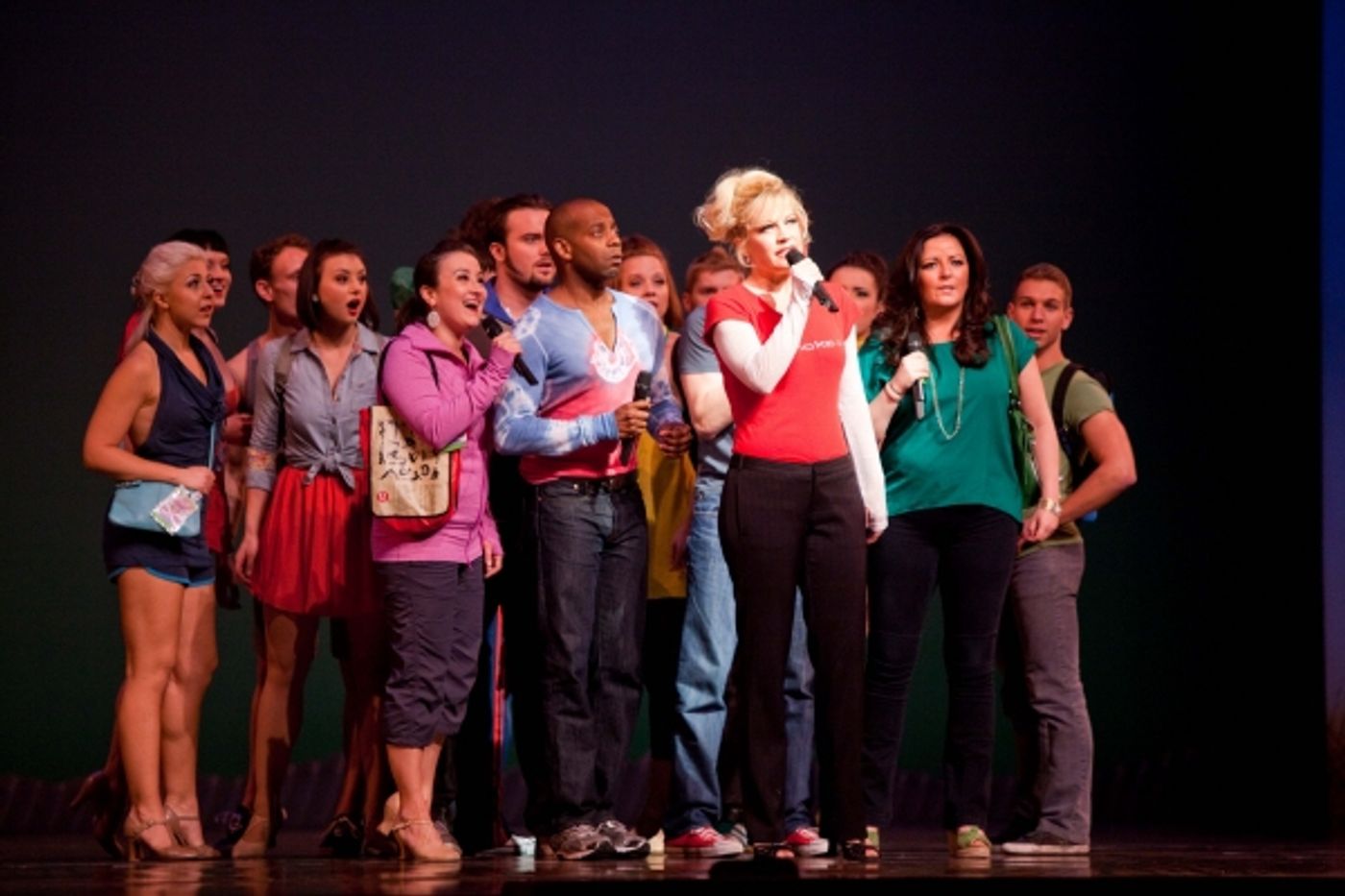 Photo Coverage: BC/EFA Easter Bonnet Competition Day 2 with Audra McDonald, Ricky Martin & More!  Image