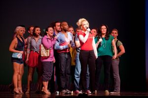 Felicia Finley and The National Tour Dancers @ BroadwayWorld Felicia Finley and The National Tour Dancers Photo