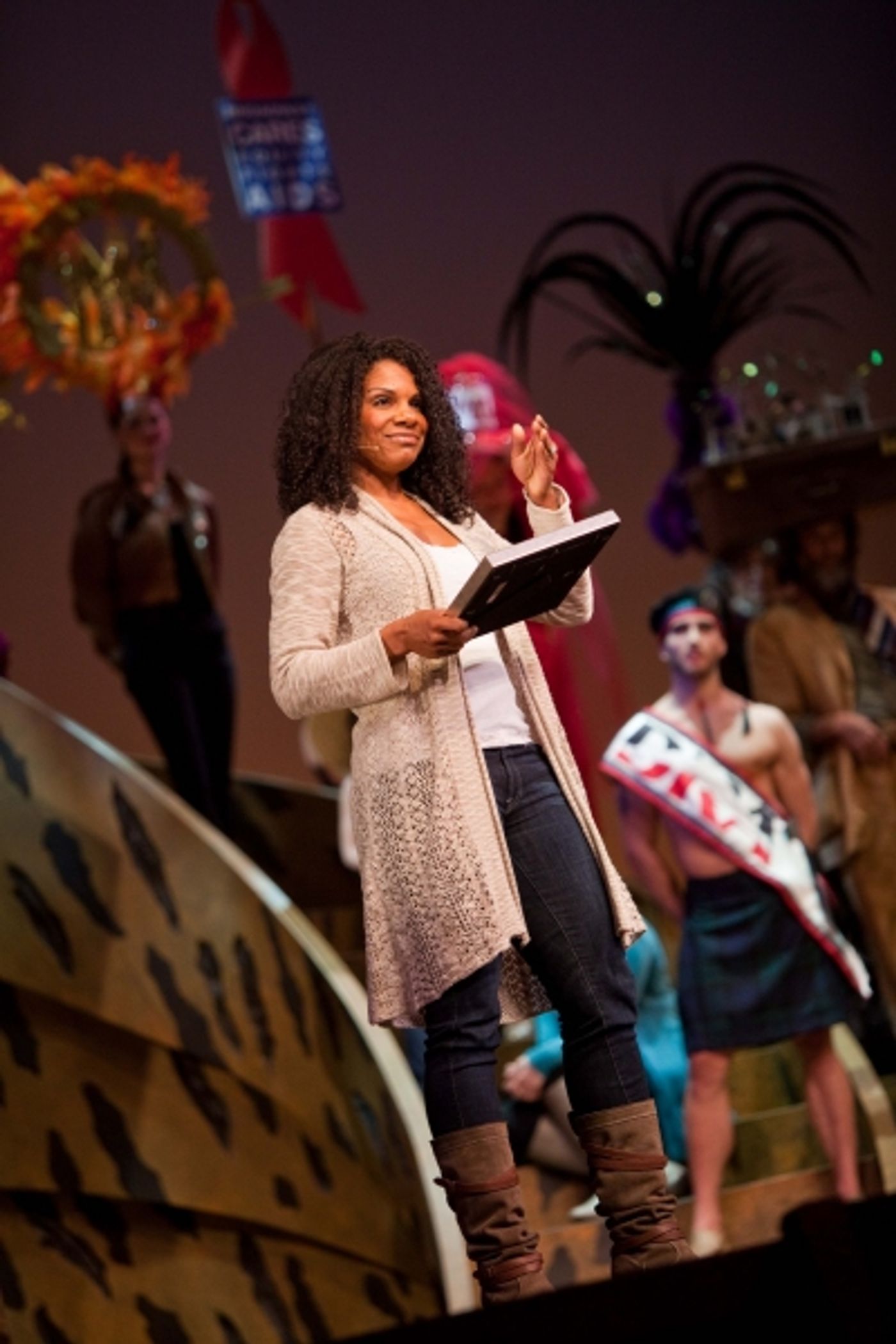 Photo Coverage: BC/EFA Easter Bonnet Competition Day 2 with Audra McDonald, Ricky Martin & More!  Image