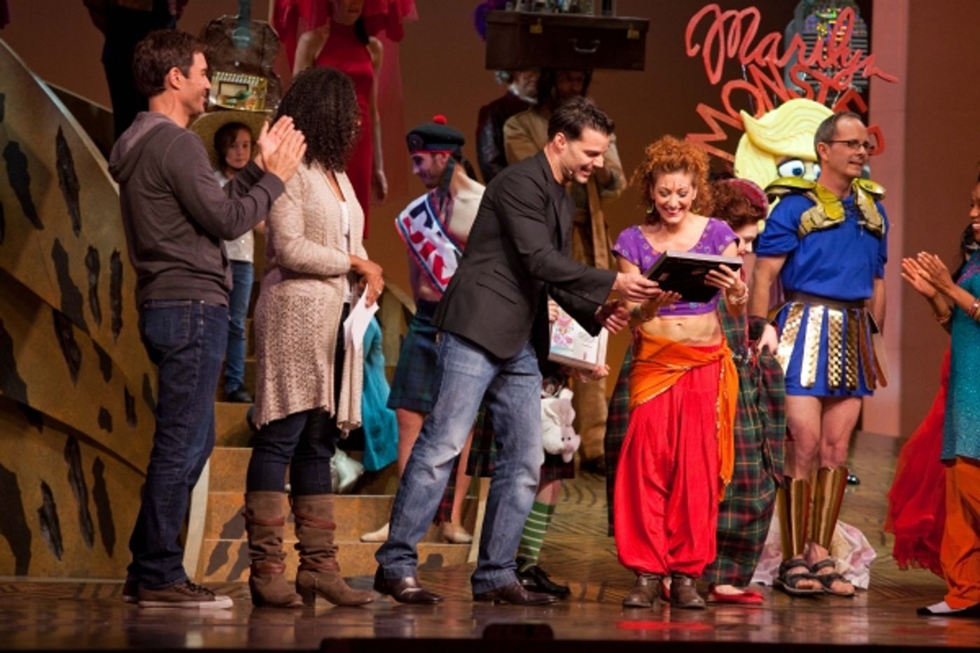 Photo Coverage: BC/EFA Easter Bonnet Competition Day 2 with Audra McDonald, Ricky Martin & More!  Image