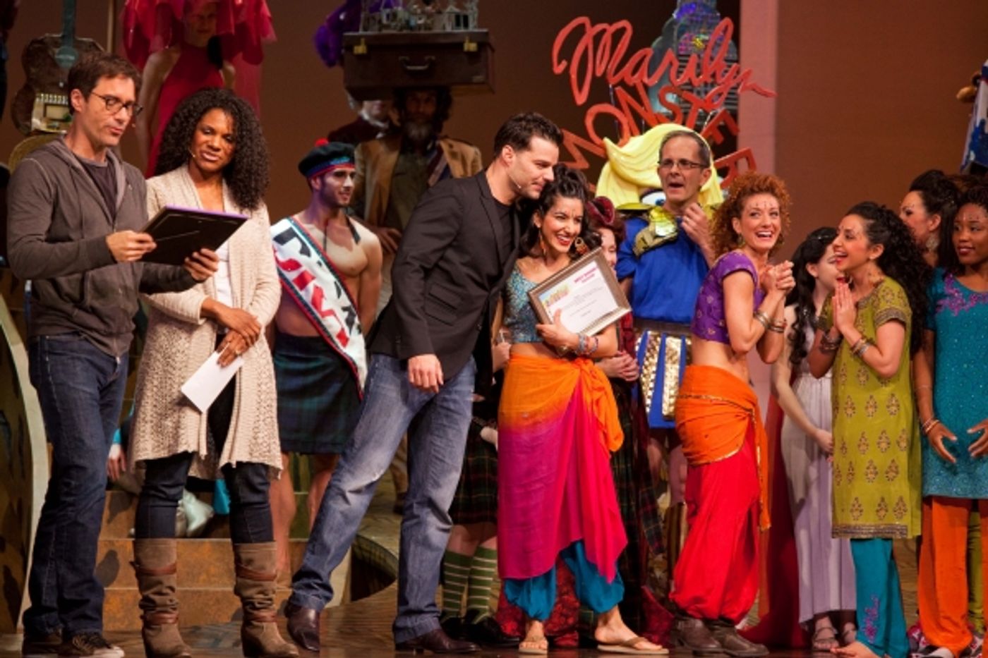 Photo Coverage: BC/EFA Easter Bonnet Competition Day 2 with Audra McDonald, Ricky Martin & More!  Image
