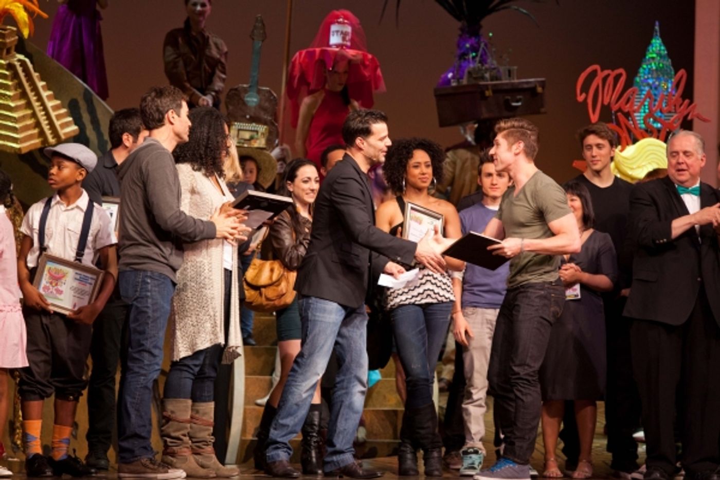 Photo Coverage: BC/EFA Easter Bonnet Competition Day 2 with Audra McDonald, Ricky Martin & More!  Image