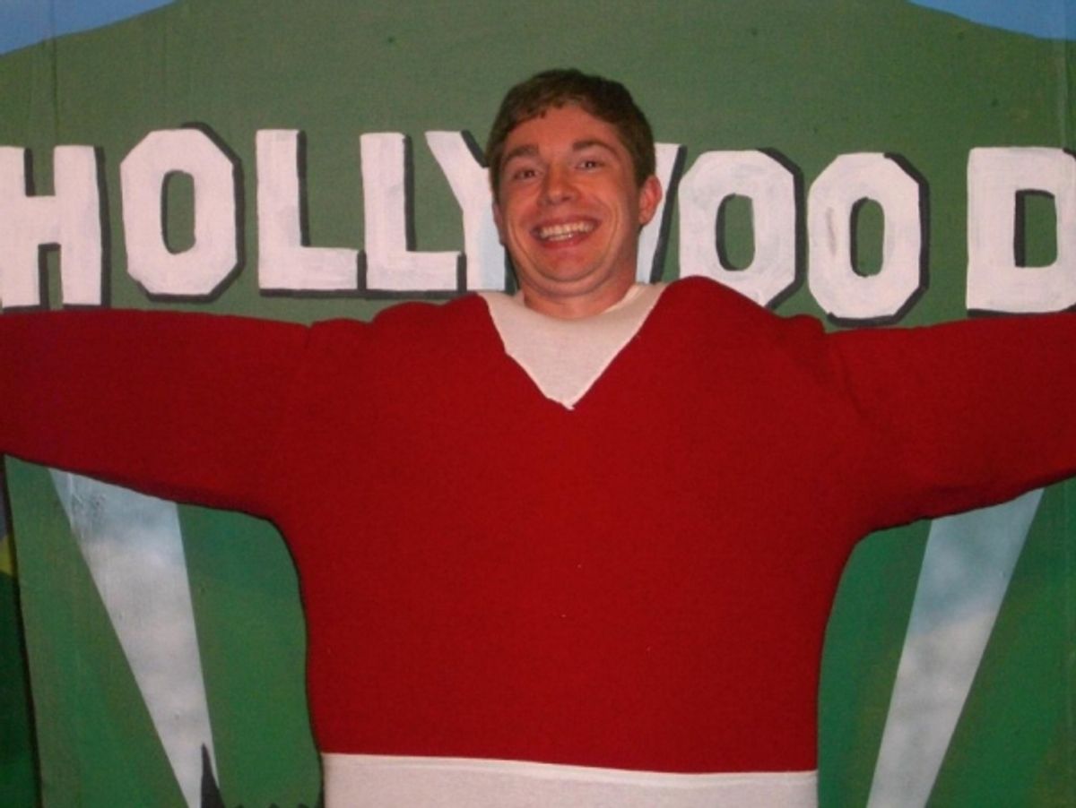 Matthew Crawford as Flat Stanley at 