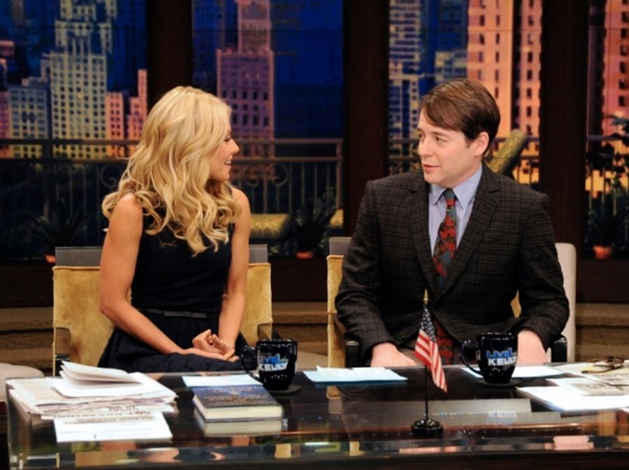 Photo Flash: Matthew Broderick on This Morning's LIVE! WITH KELLY Image