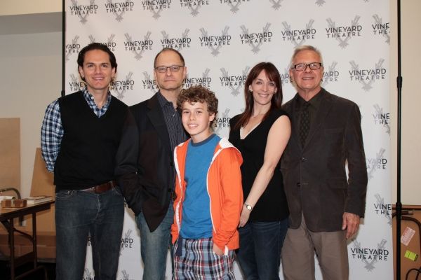 Paul Anthony Stewart, David Hyde Pierce, Jake Bennett Siegfried, Julia Murney, Walter Photo