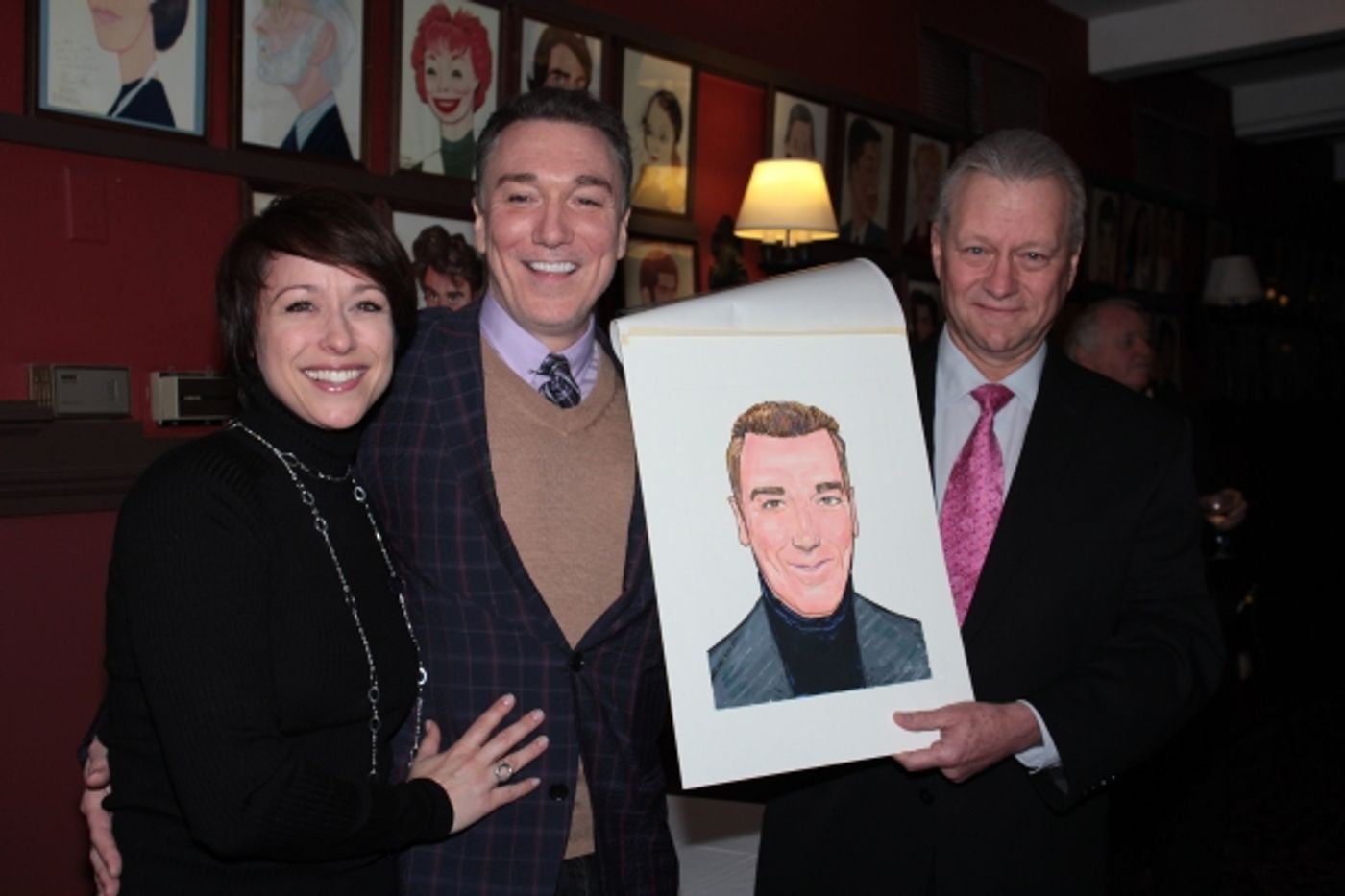 Photo Coverage: Patrick Page Gets a Birthday Caricature at Sardi's  Image