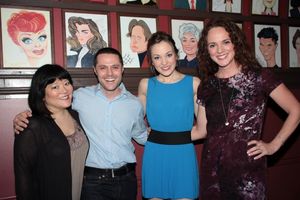 Ann Harada, Joshua Bergasse, Laura Osnes, Melissa Errico Photo
