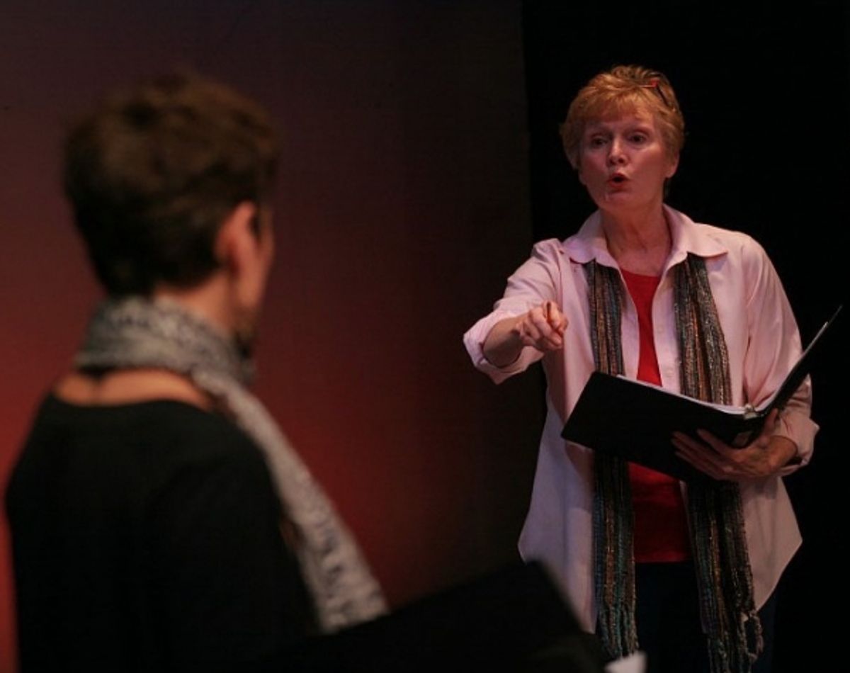 Jo Ann Cunningham and Christine Andreas at 