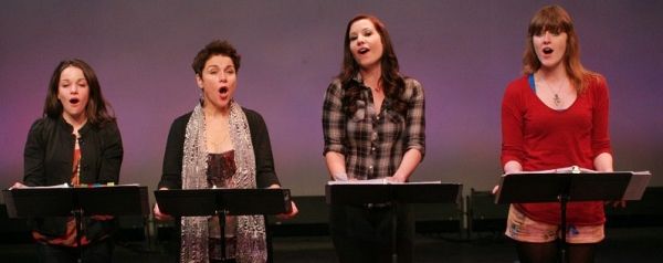 Anne Markt, Christine Andreas, Sasha Weiss and Vanessa Reseland Photo