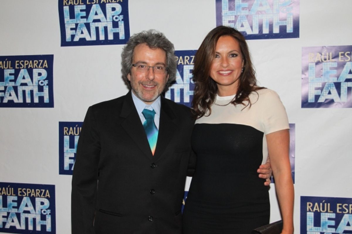 Warren Leight and Mariska Hargitay at 