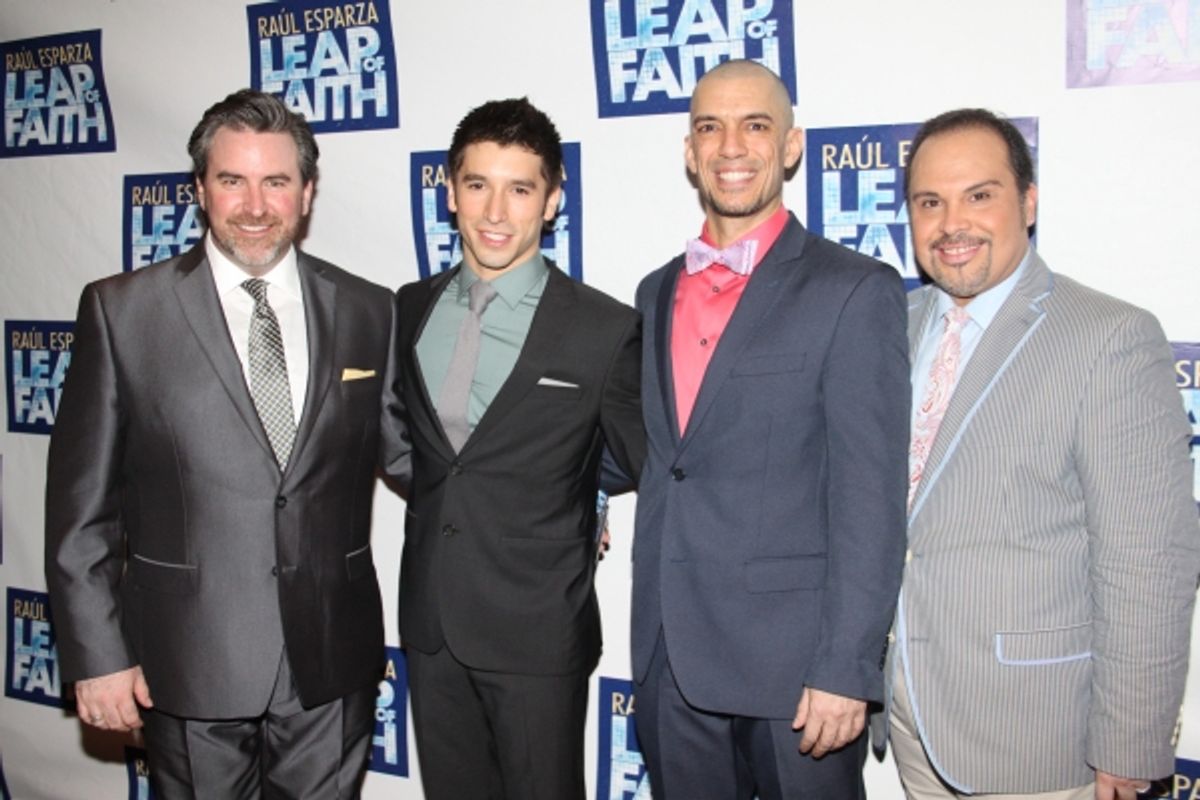 Danny Stiles, Ian Paget, Dennis Stowe and Eliseo Roman at 