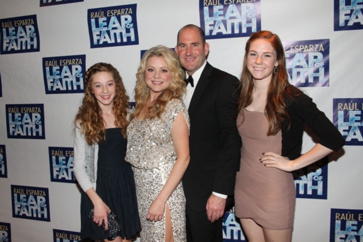 Kendra Kassebaum and family at 