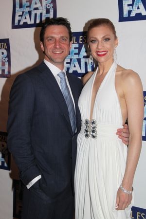 Raul Esparza and Jessica Phillips Photo