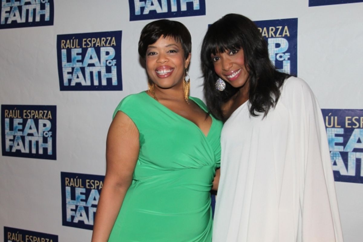 Angela Grovey and Tiffany Janene Howard at 