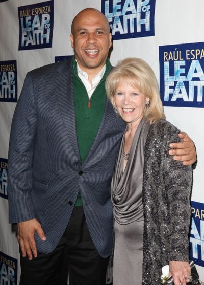 Cory Booker & Daryl Roth Photo