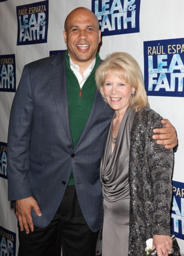 Cory Booker & Daryl Roth Photo