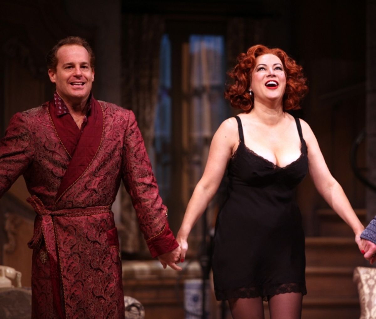 Adam James & Jennifer Tilly  at 