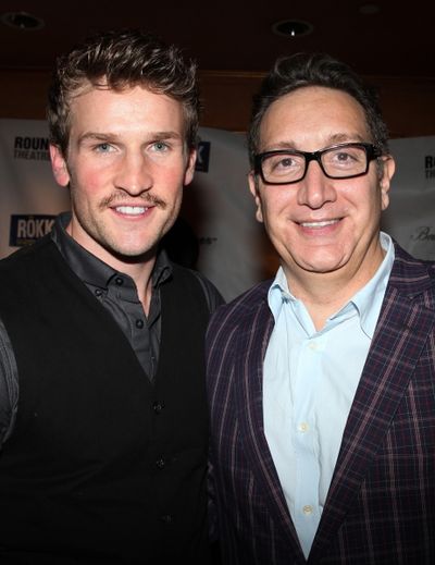 Claybourne Elder  & Moises Kaufman Photo