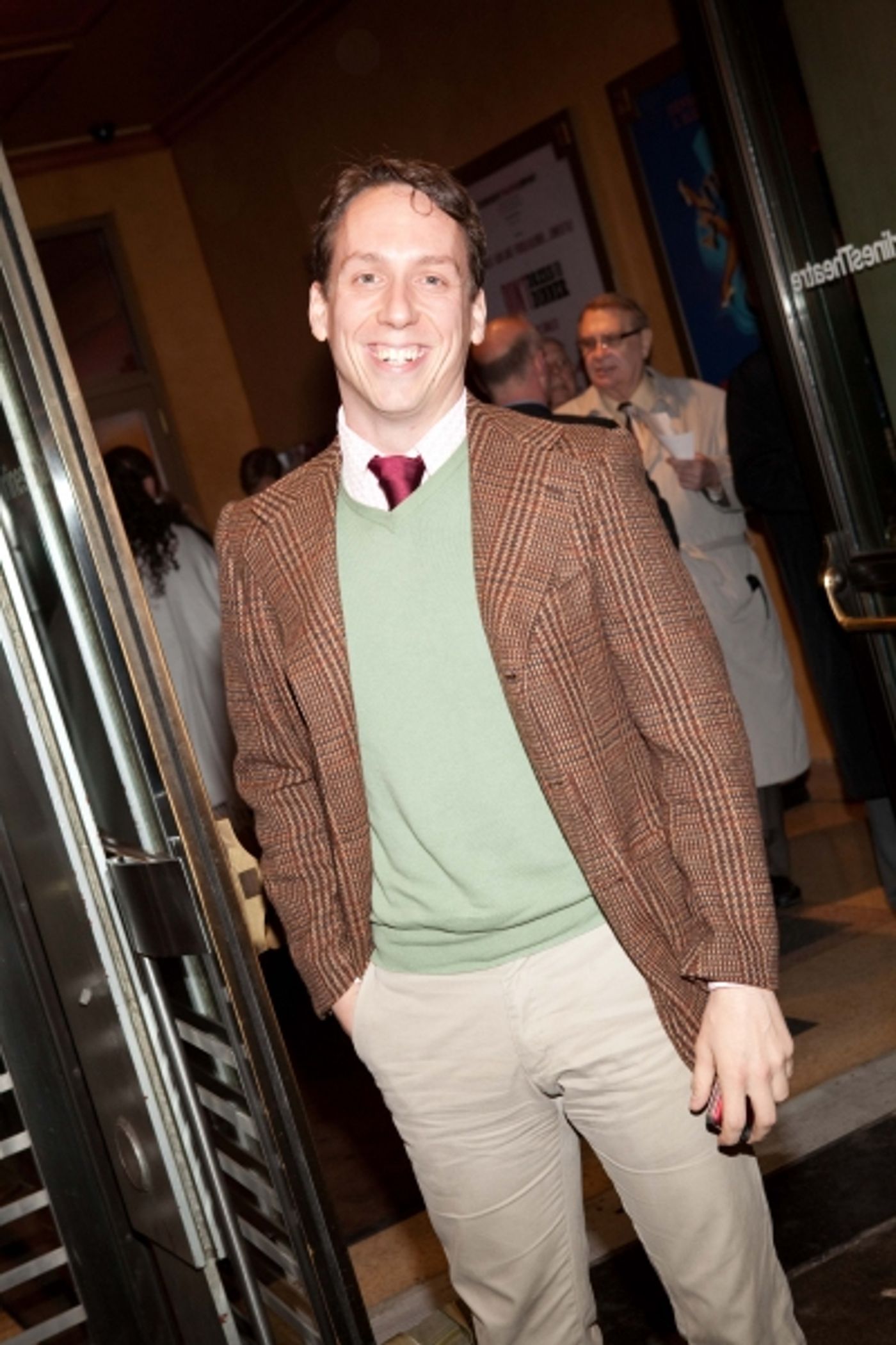 Photo Coverage: DON'T DRESS FOR DINNER Arrivals - Laura Osnes, Jim Parsons & More!  Image