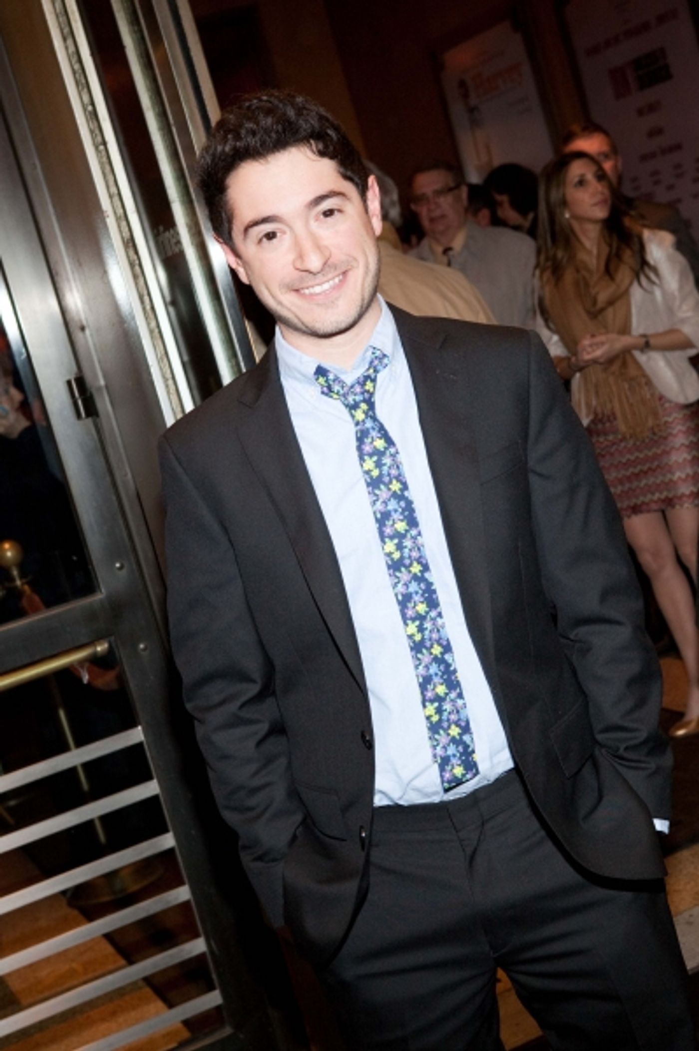 Photo Coverage: DON'T DRESS FOR DINNER Arrivals - Laura Osnes, Jim Parsons & More!  Image