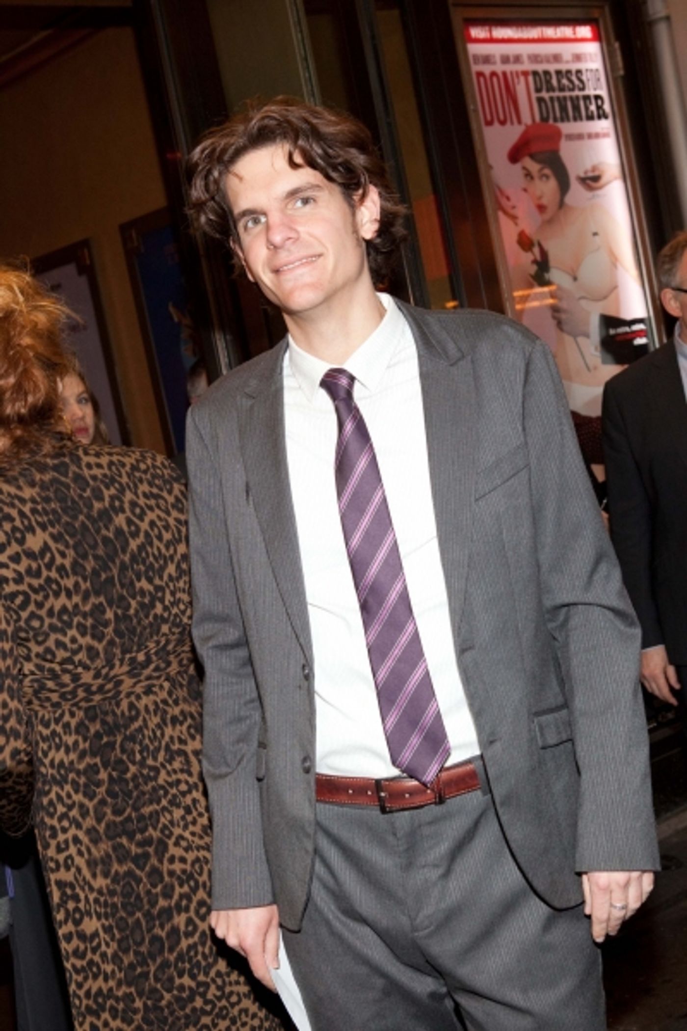 Photo Coverage: DON'T DRESS FOR DINNER Arrivals - Laura Osnes, Jim Parsons & More!  Image