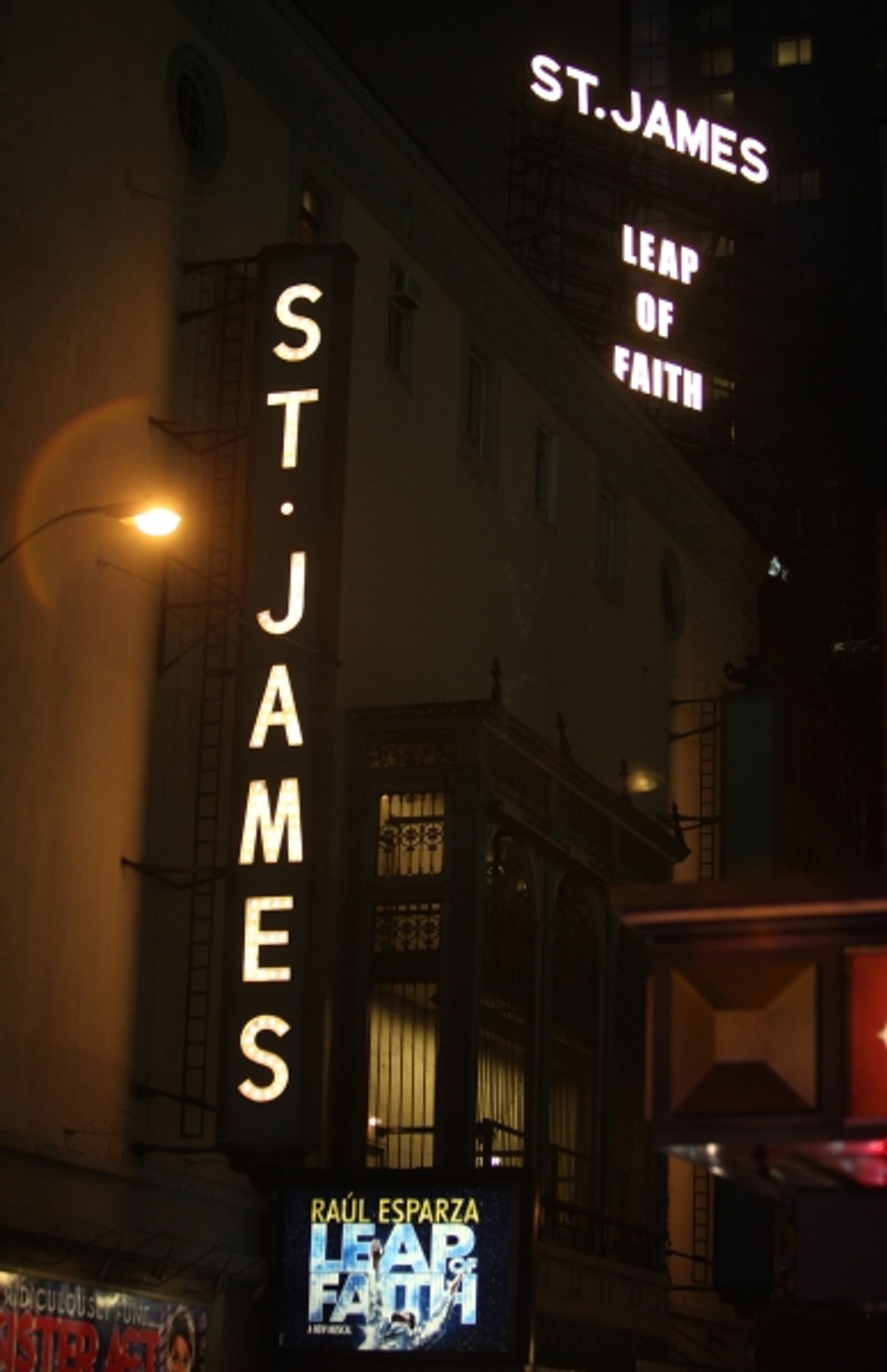 Photo Coverage:  LEAP OF FAITH - Opening Night Curtain Call!  Image