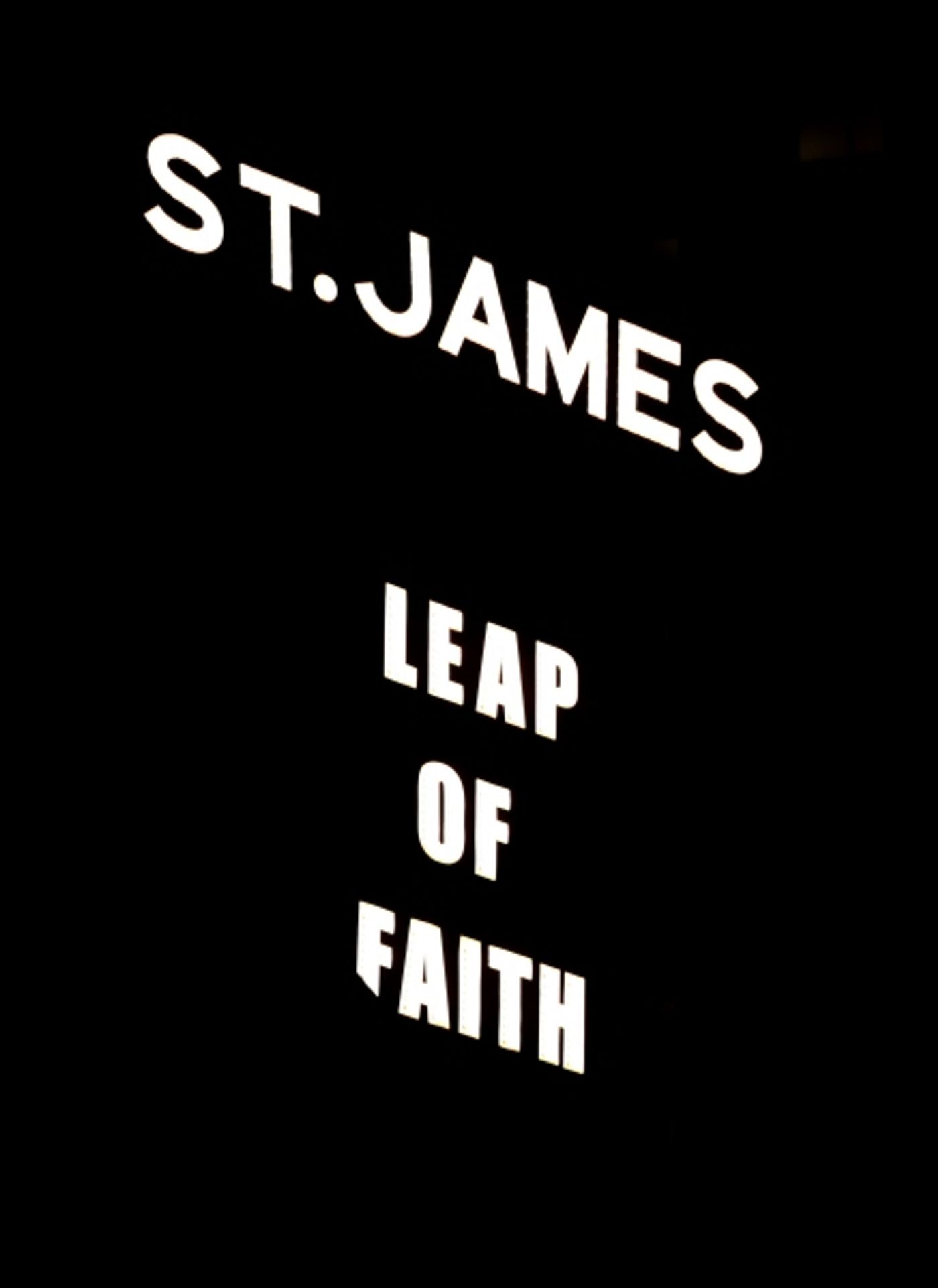 Photo Coverage:  LEAP OF FAITH - Opening Night Curtain Call!  Image