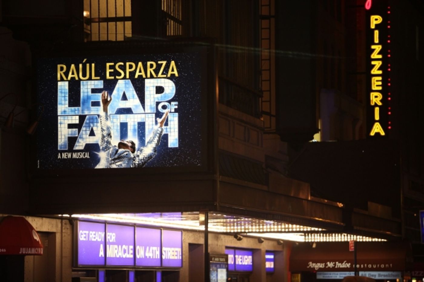 Photo Coverage:  LEAP OF FAITH - Opening Night Curtain Call!  Image