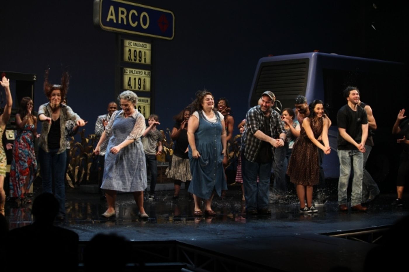 Photo Coverage:  LEAP OF FAITH - Opening Night Curtain Call!  Image
