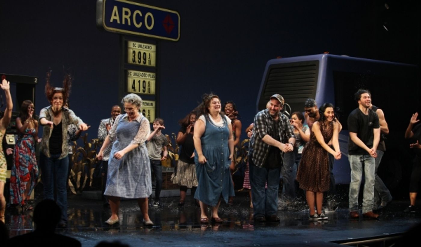 Photo Coverage:  LEAP OF FAITH - Opening Night Curtain Call!  Image