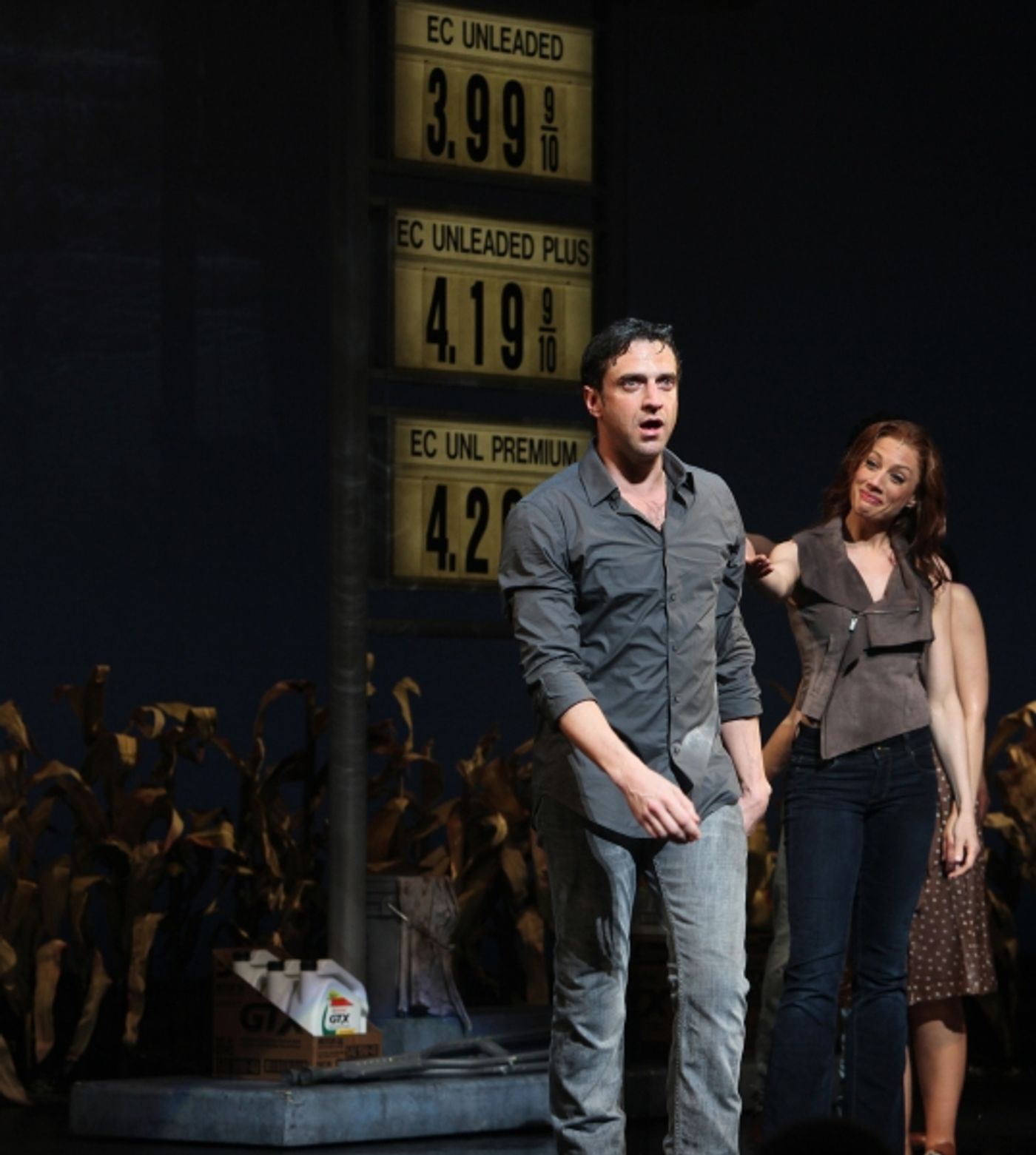 Photo Coverage:  LEAP OF FAITH - Opening Night Curtain Call!  Image