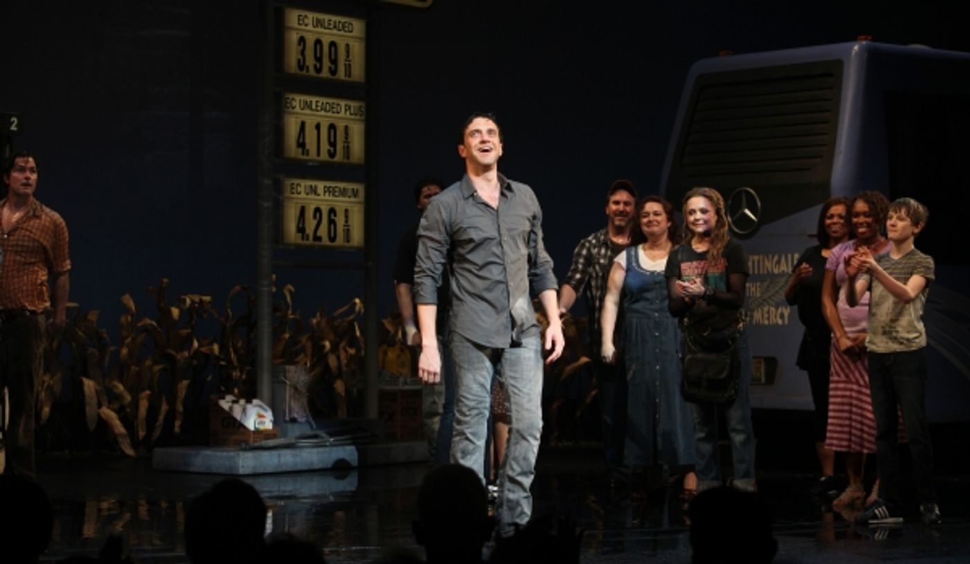 Photo Coverage:  LEAP OF FAITH - Opening Night Curtain Call!  Image