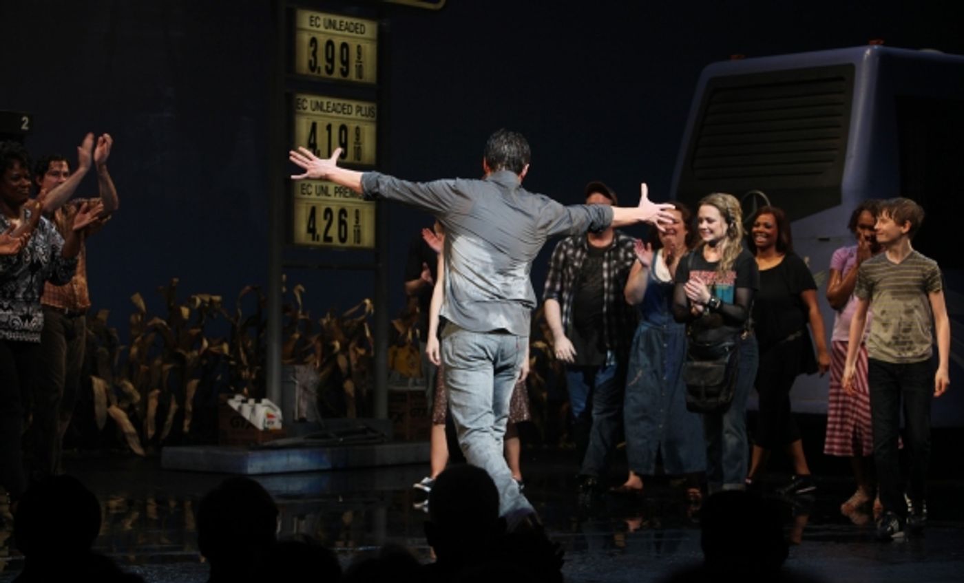 Photo Coverage:  LEAP OF FAITH - Opening Night Curtain Call!  Image