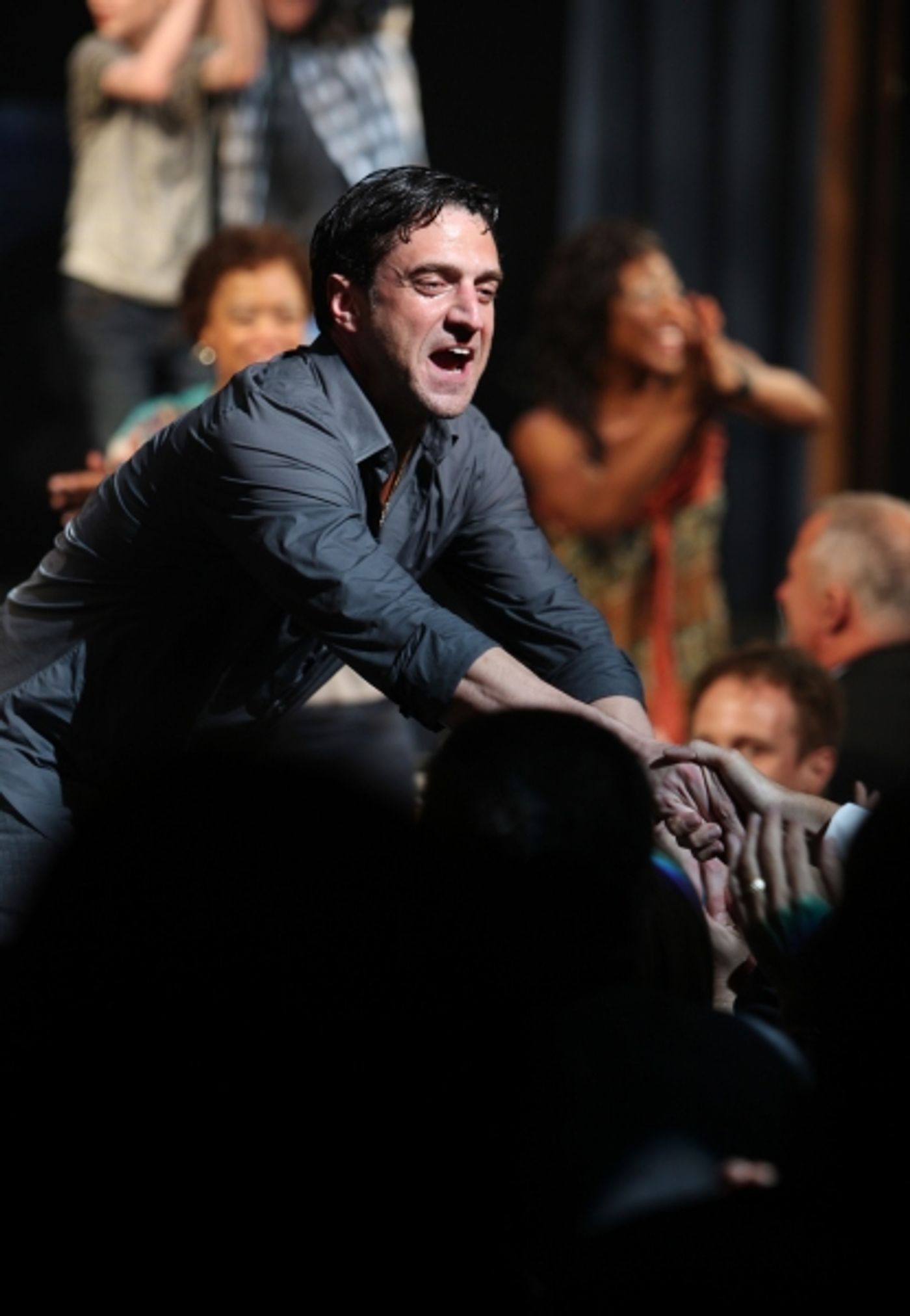 Photo Coverage:  LEAP OF FAITH - Opening Night Curtain Call!  Image