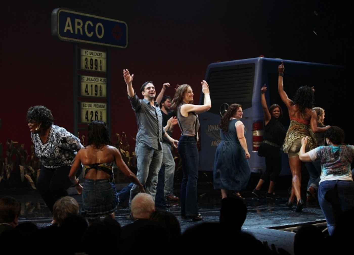 Photo Coverage:  LEAP OF FAITH - Opening Night Curtain Call!  Image