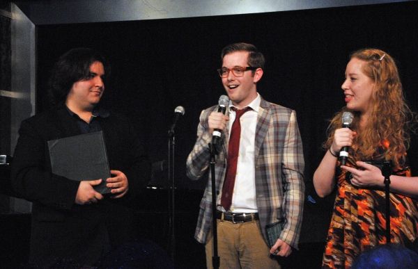 Caleb Hoyer, Kevin Michael Murphy, and Jennifer Ashley Tepper Photo