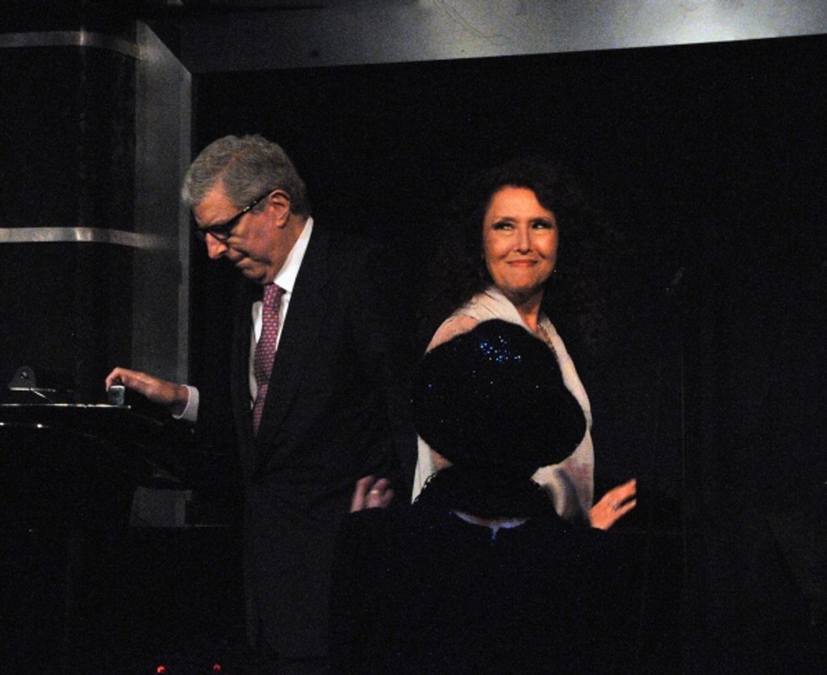 Marvin Hamlisch and Melissa Manchester at 