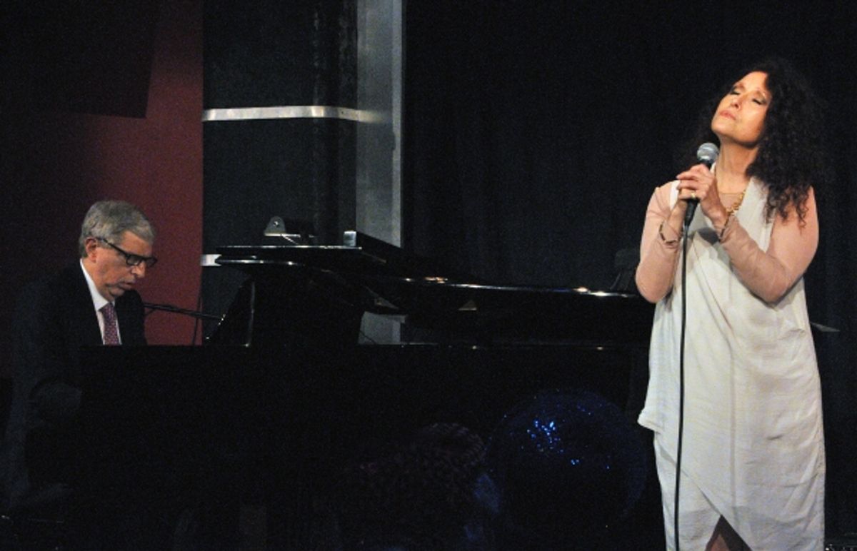 Marvin Hamlisch and Melissa Manchester at 