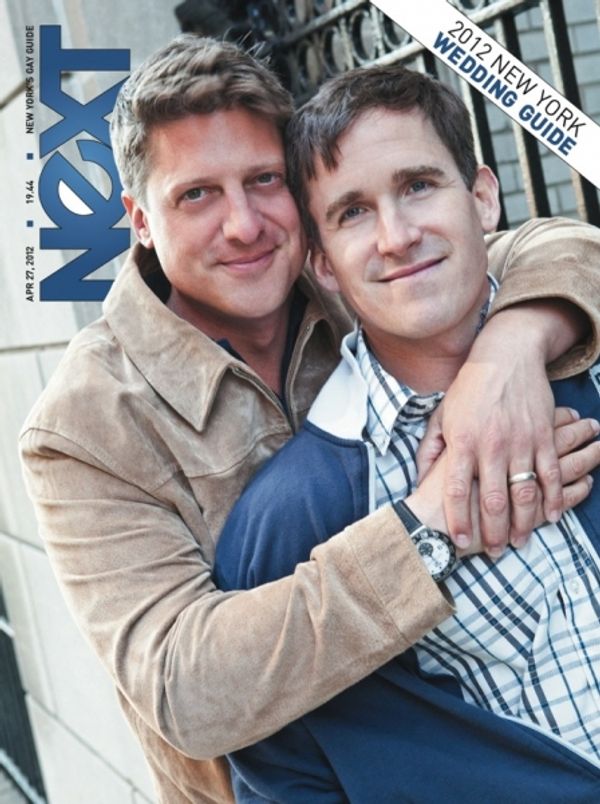 Christopher Sieber and Kevin Burrows Photo