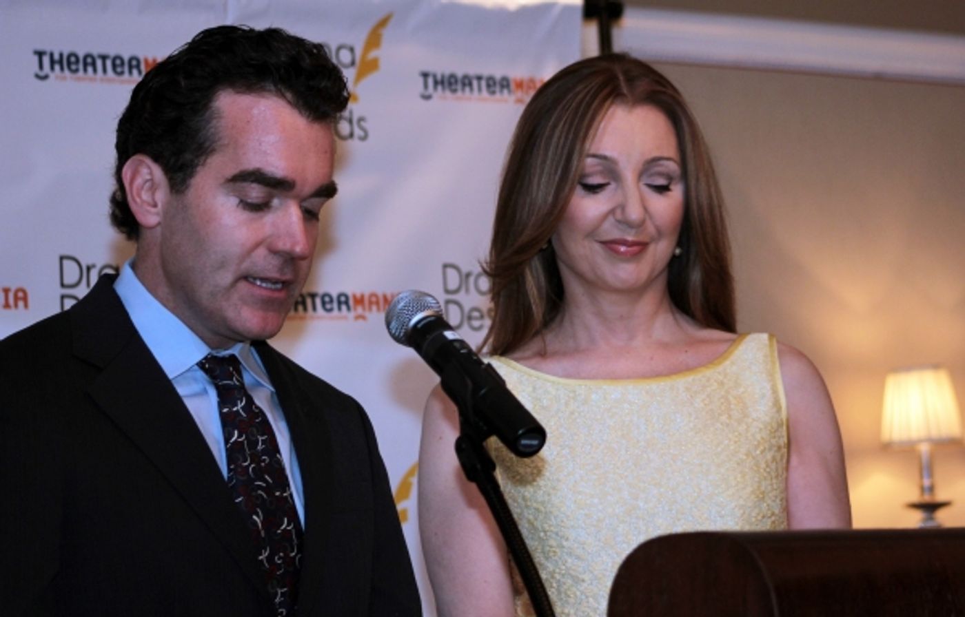 Photo Coverage: Donna Murphy & Brian d'Arcy James Announce Drama Desk Nominations! Photo Coverage: Donna Murphy & Brian d'Arcy James Announce Drama Desk Nominations! Image
