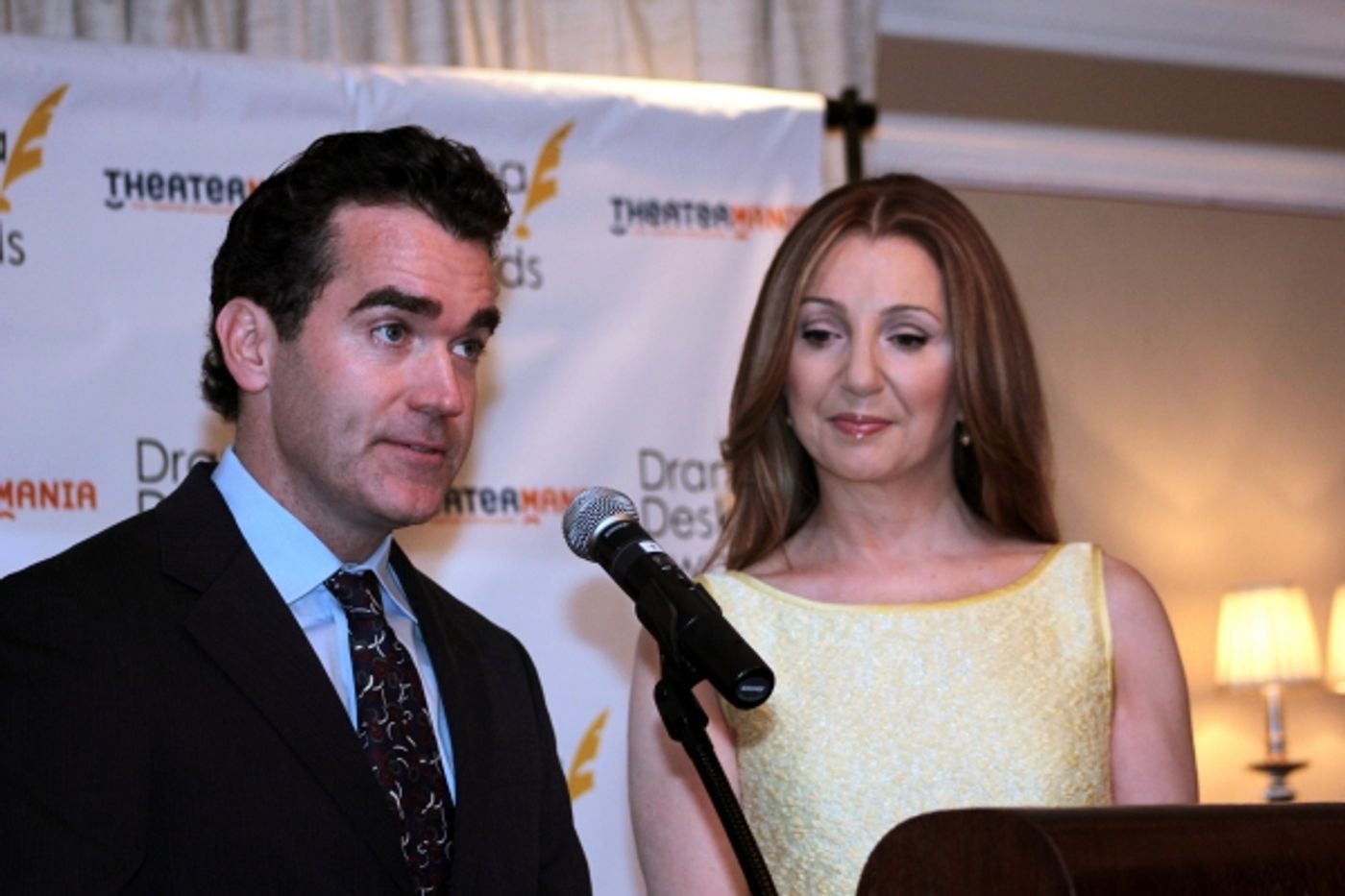 Photo Coverage: Donna Murphy & Brian d'Arcy James Announce Drama Desk Nominations! Photo Coverage: Donna Murphy & Brian d'Arcy James Announce Drama Desk Nominations! Image