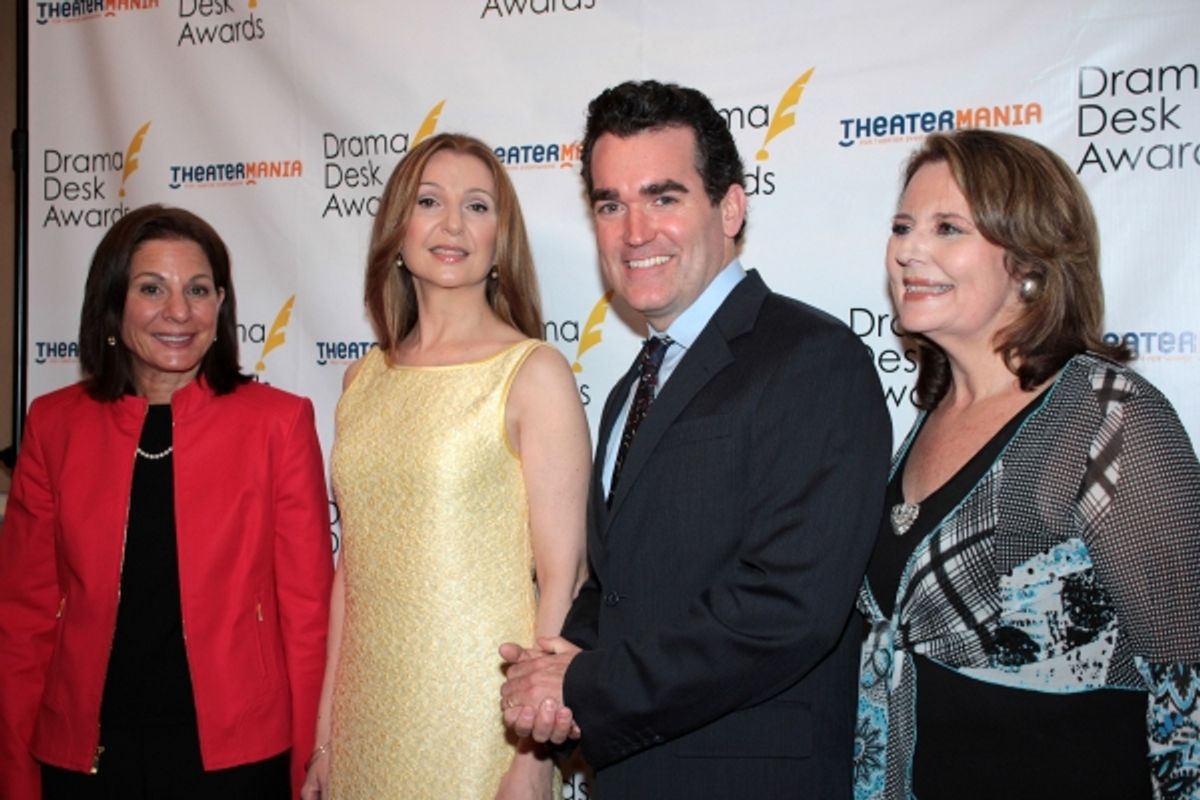 Isa Goldberg, Donna Murphy, Brian d'Arcy James, Randie Levine-Miller at 