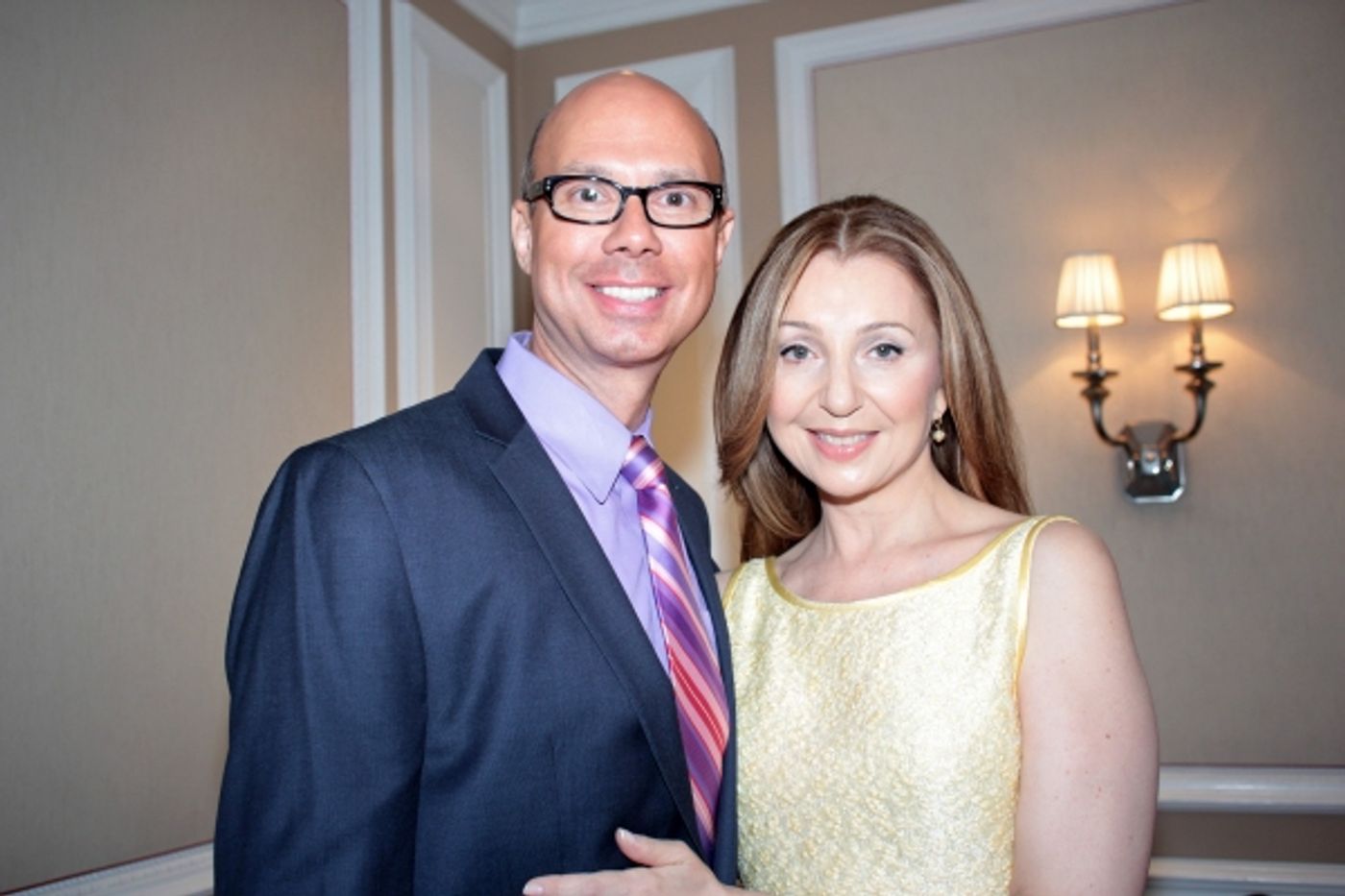 Photo Coverage: Donna Murphy & Brian d'Arcy James Announce Drama Desk Nominations!  Image