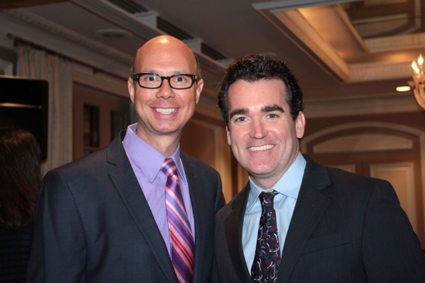 Photo Coverage: Donna Murphy & Brian d'Arcy James Announce Drama Desk Nominations! Photo Coverage: Donna Murphy & Brian d'Arcy James Announce Drama Desk Nominations! Image