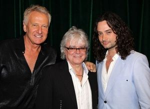 Graham Russell and Russell Hitchcock of Air Supply, and Constantine Maroulis @ BroadwayWorld Graham Russell and Russell Hitchcock of Air Supply, and Constantine Maroulis Photo